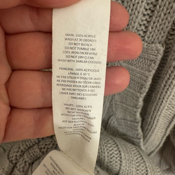 Nasty Gal Wide Ribbed Knitted Hooded Jumper - Picture 7 of 8